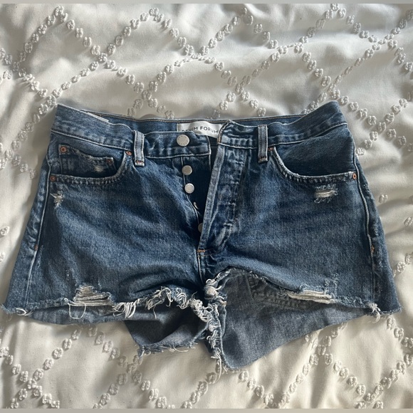 Denim Forum Jean Shorts - Picture 2 of 2